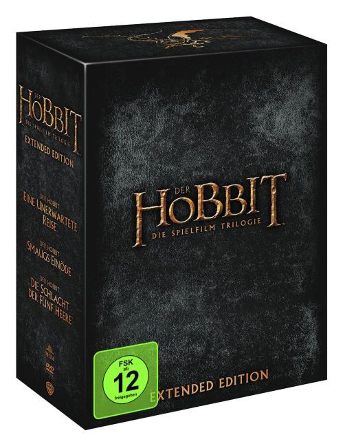Die Hobbit Trilogie, 15 DVDs (Extended Edition)