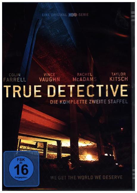 True Detective. Staffel.2, 3 DVDs