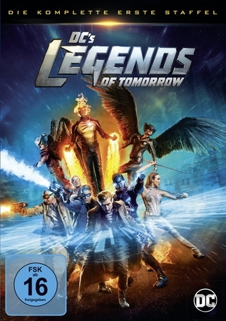 DC's Legends of Tomorrow. Staffel.1, 4 DVDs