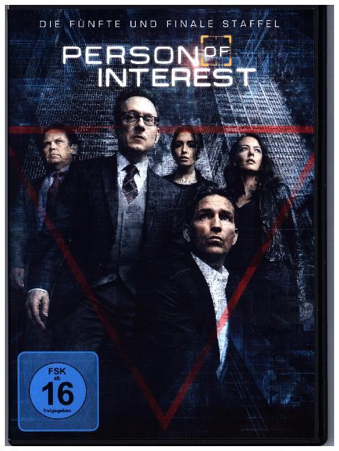 Person of Interest. Staffel.5, 3 DVDs