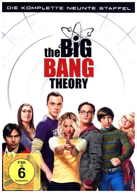 The Big Bang Theory. Staffel.9, 3 DVDs, 3 DVD-Video