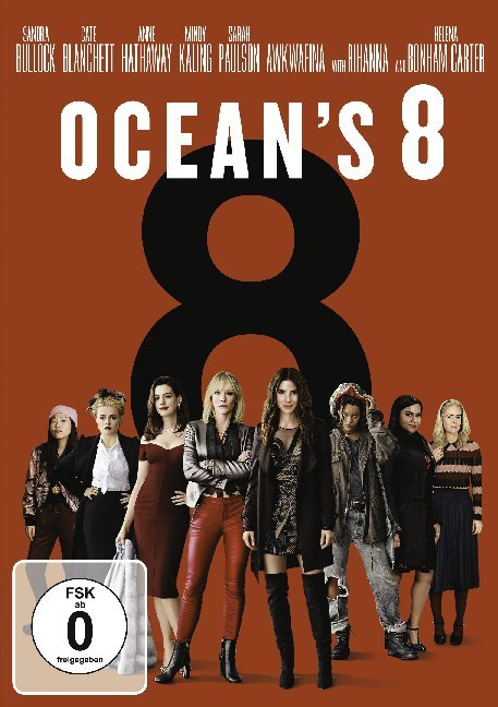 Ocean's 8, 1 DVD