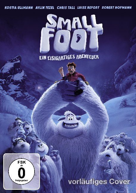 Smallfoot - Ein eisigartiges Abenteuer, 1 DVD, 1 DVD-Video