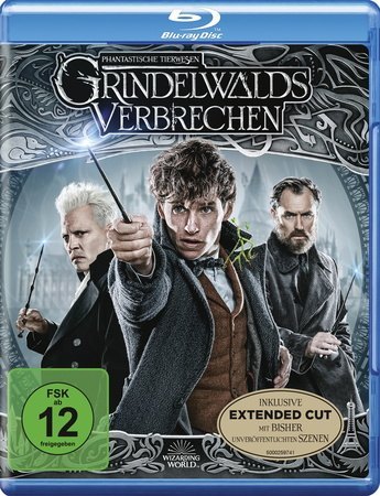 Phantastische Tierwesen: Grindelwalds Verbrechen, 1 Blu-ray (Extended Cut)