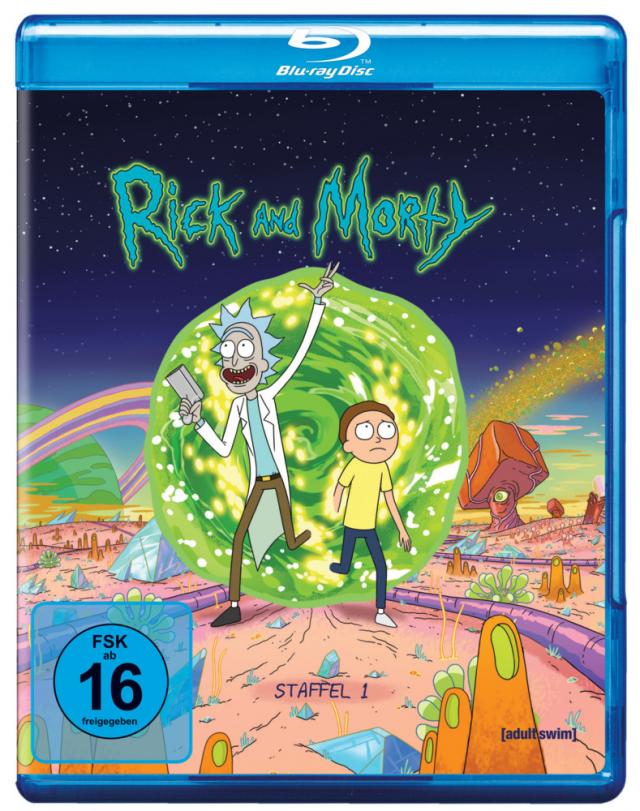 Rick & Morty. Staffel.1, 1 Blu-ray