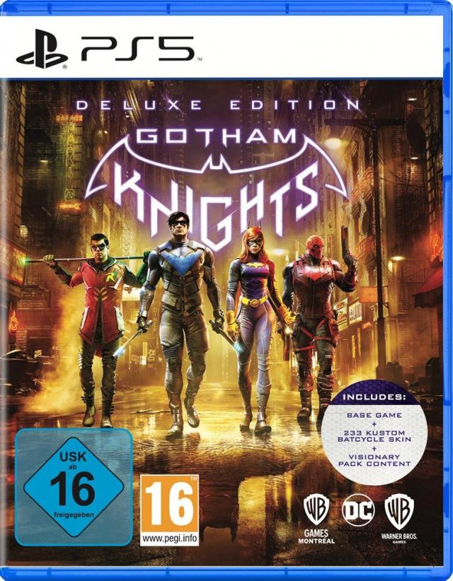 Gotham Knights Deluxe Edition, 1 PS5-Blu-Ray-Disc