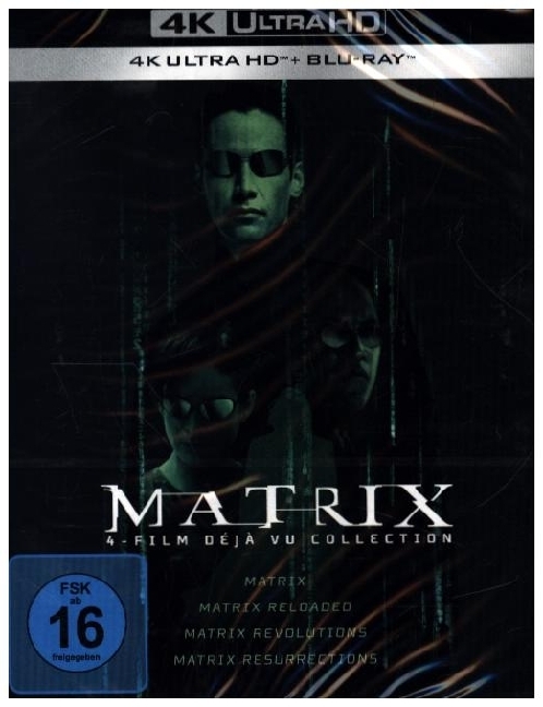 Matrix 4-Film Déjà Vu Collection 4K, 8 UHD-Blu-ray