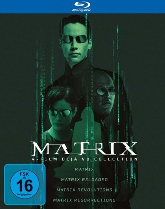 Matrix 4-Film Déjà Vu Collection, 4 Blu-ray