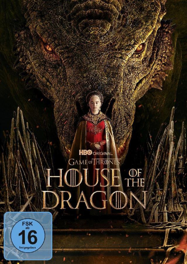 House of the Dragon. Staffel.1, 5 DVDs