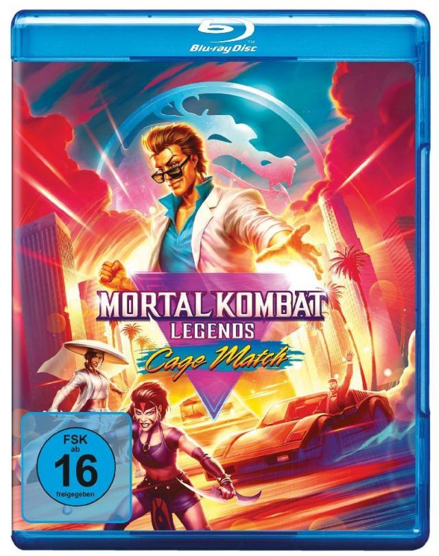 Mortal Kombat Legends: Cage Match, 1 Blu-ray