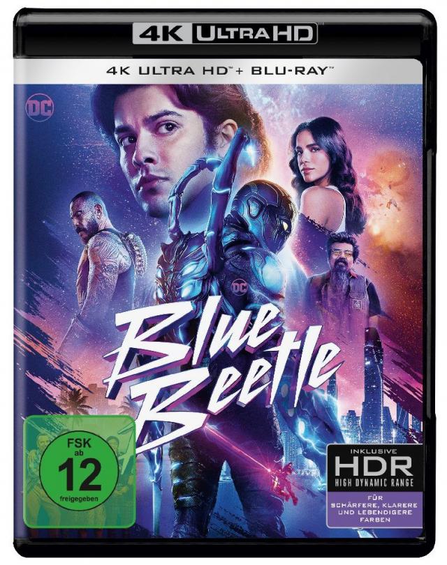 Blue Beetle, 1 4K UHD-Blu-ray + 1 Blu-ray