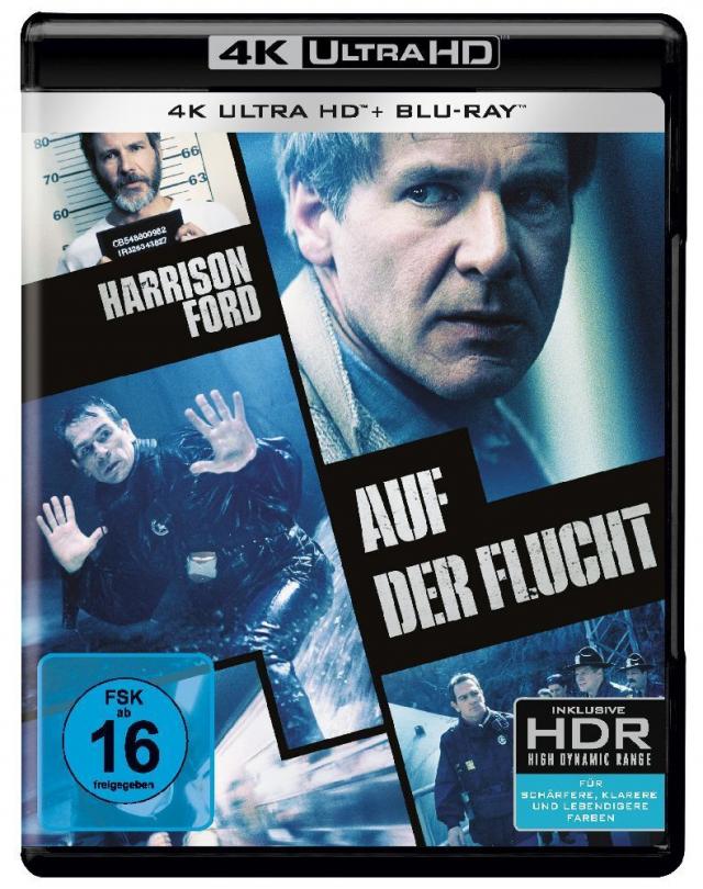 Auf der Flucht, 1 4K UHD-Blu-ray + 1 Blu-ray