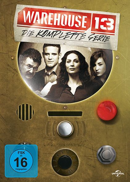 Warehouse 13 - Die komplette Serie, 16 DVDs