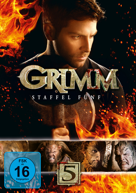 Grimm. Staffel.5, 5 DVDs, 5 DVD-Video