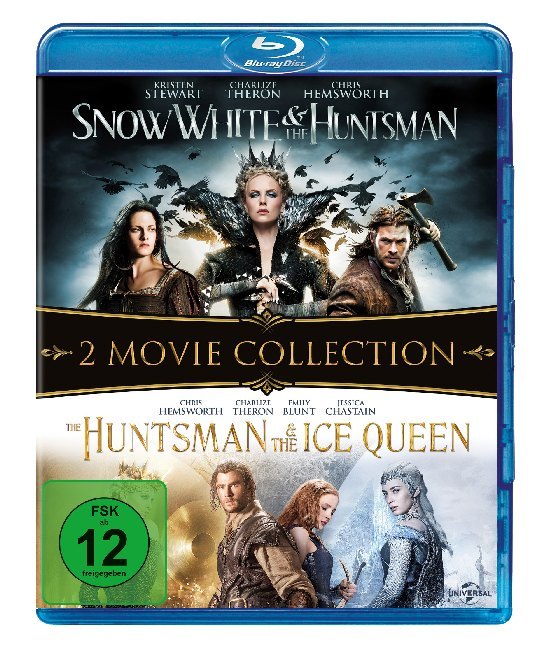 Snow White & the Huntsman / The Huntsman & The Ice Queen, 2 Blu-ray