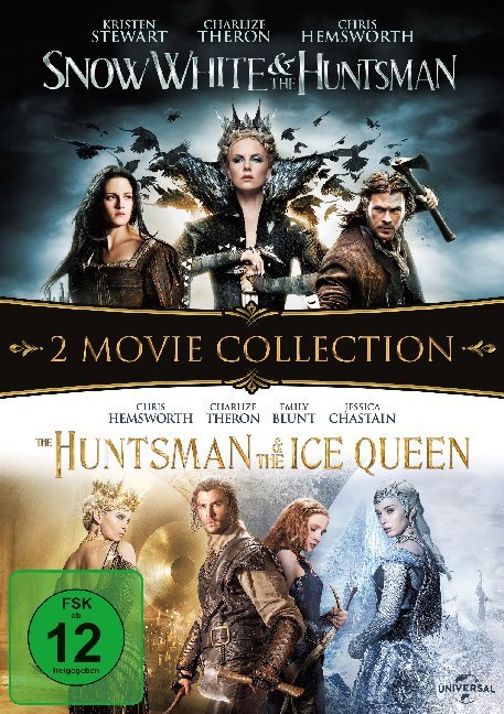 Snow White & the Huntsman / The Huntsman & The Ice Queen, 2 DVD