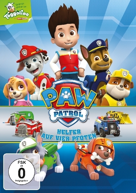 Paw Patrol - Helfer auf vier Pfoten, 1 DVD