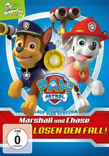Paw Patrol - Marshall und Chase lösen den Fall!, 1 DVD