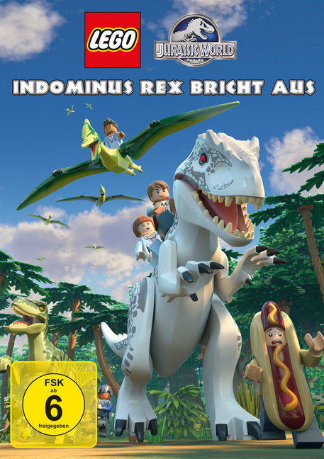 Lego Jurassic World - Indominus Rex bricht aus, 1 DVD