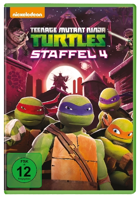 Teenage Mutant Ninja Turtles. Staffel.4, x DVD