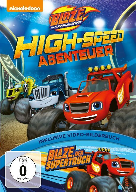 Blaze und die Monster-Maschinen: High-Speed Abenteuer, 1 DVD