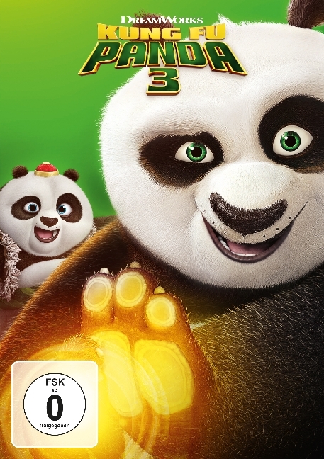 Kung Fu Panda 3, 1 DVD