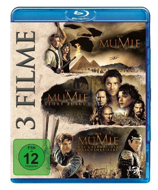 Die Mumie Trilogie - 3 on 1, 1 Blu-ray