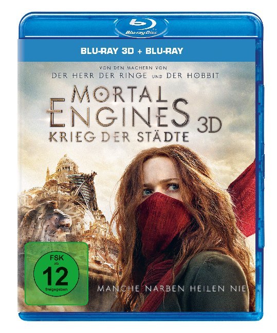 Mortal Engines Krieg der Städte 3D, 2 Blu-ray
