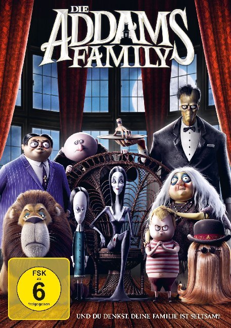 Die Addams Family, 1 DVD