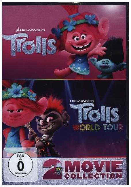 Trolls + Trolls World Tour, 2 DVD