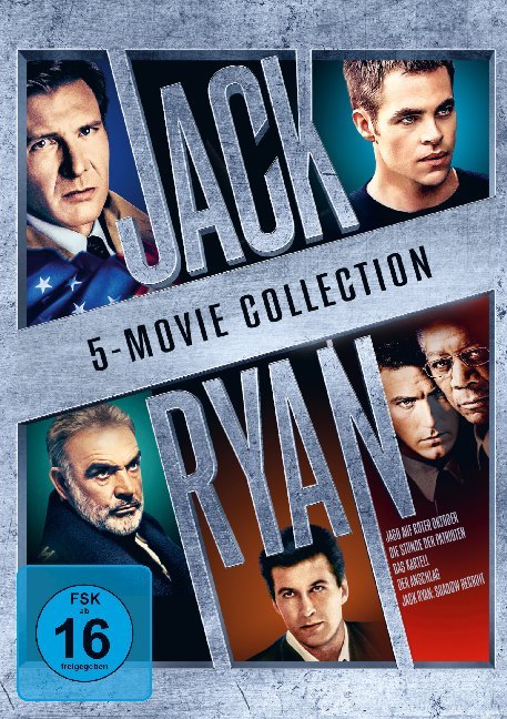 Jack Ryan 1-5, 5 DVD