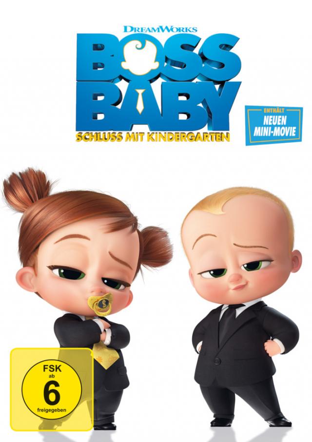 The Boss Baby - Schluss mit Kindergarten, 1 DVD