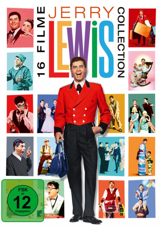 Jerry Lewis 14-Film-Collection, 14 DVD