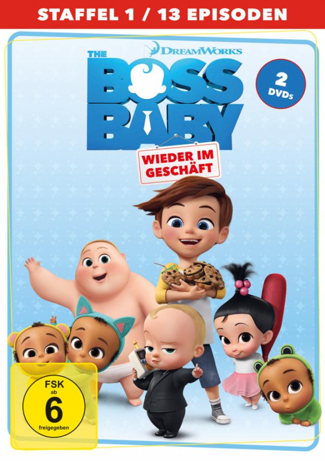 The Boss Baby - Wieder im Geschäft. Staffel.1, 2 DVD