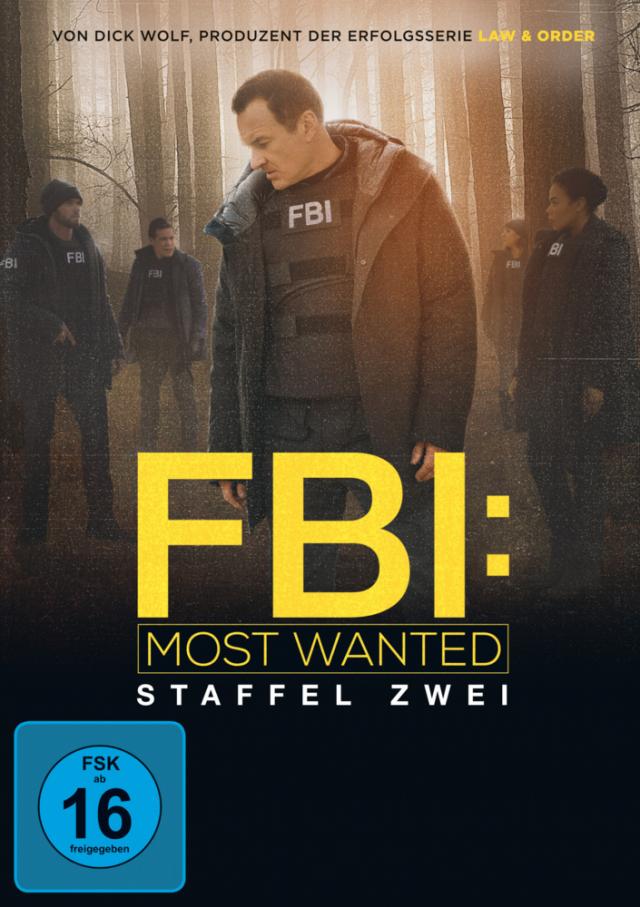 FBI: Most Wanted. Staffel.2, 4 DVD