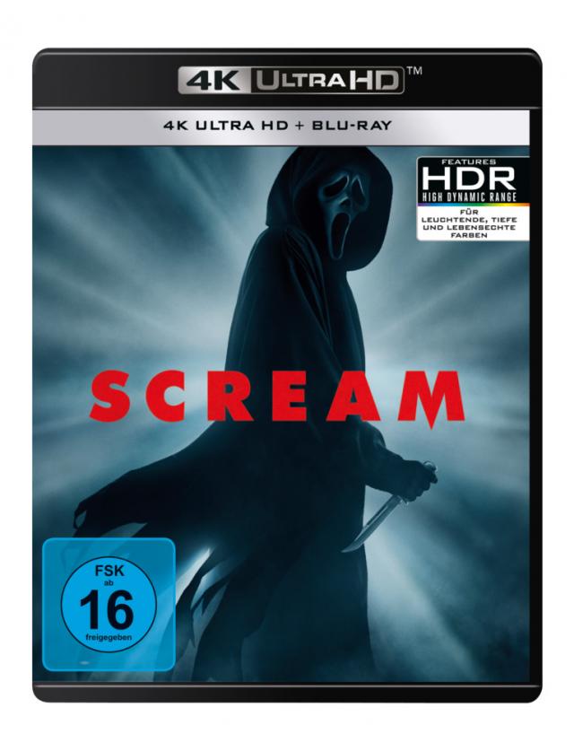 Scream (2022) 4K, 1 UHD-Blu-ray + 1 Blu-ray