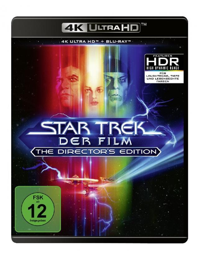 Star Trek: Der Film - The Director's Edition 4K, 1 UHD-Blu-ray + 2 Blu-ray