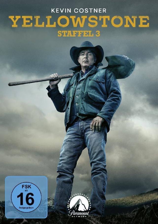 Yellowstone. Staffel.3, 4 DVD