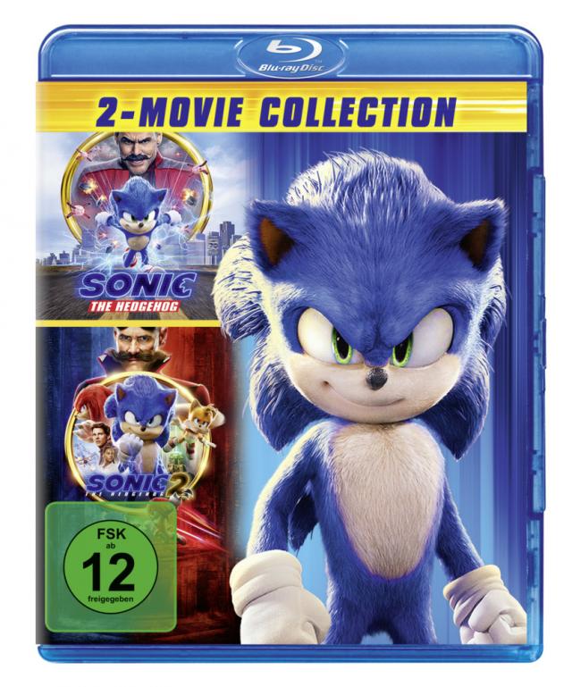Sonic the Hedgehog - 2-Movie Collection, 2 Blu-ray