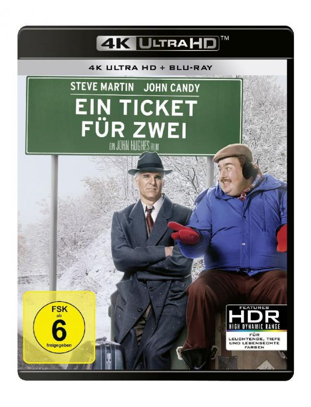Ein Ticket für Zwei 4K, 2 UHD Blu-ray