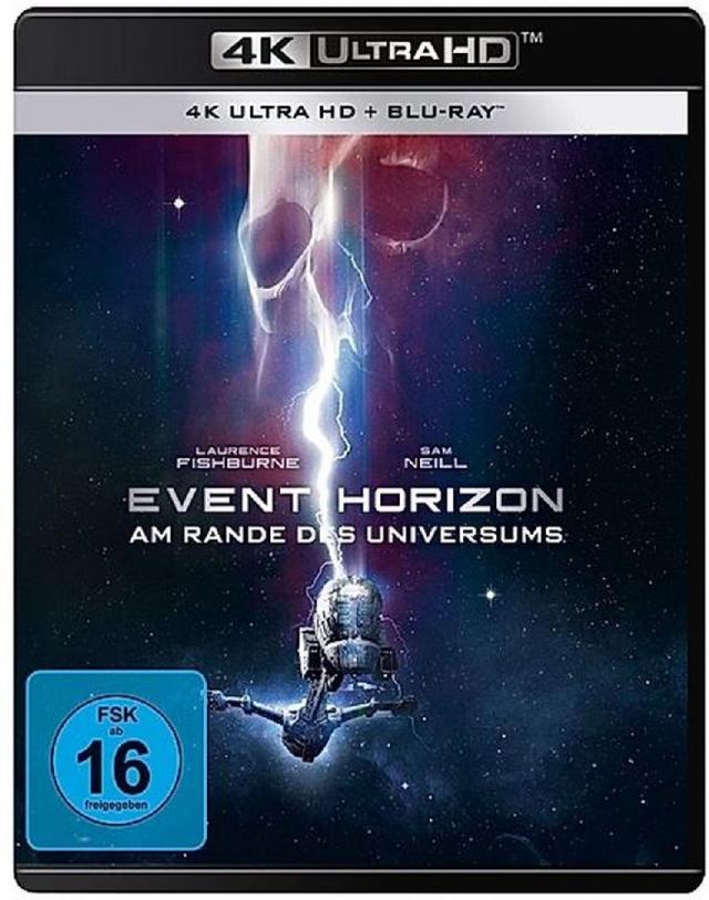 Event Horizon - Am Rande des Universums, 1 4K UHD-Blu-ray + 1 Blu-ray
