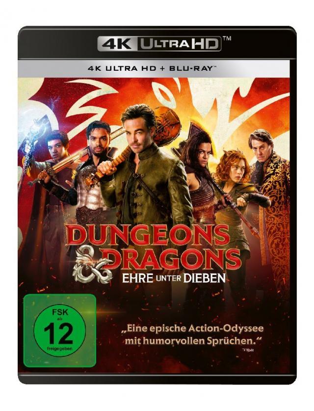 Dungeons & Dragons: Ehre unter Dieben, 1 4K UHD-Blu-ray + 1 Blu-ray