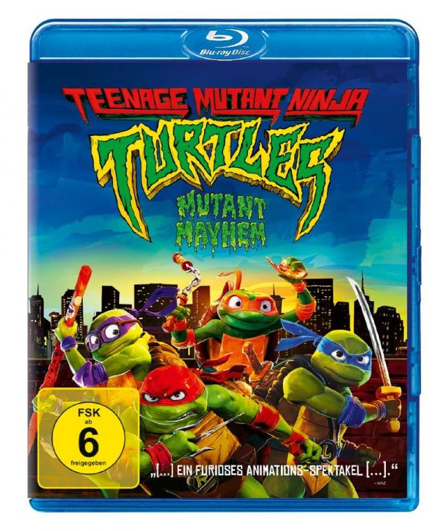 Teenage Mutant Ninja Turtles: Mutant Mayhem, 1 Blu-ray