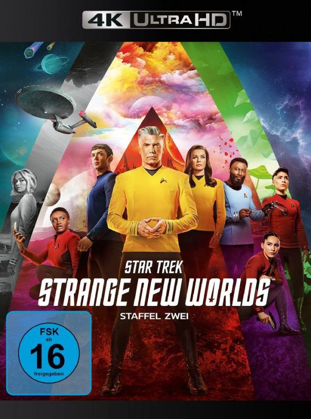 Star Trek: Strange New Worlds. Staffel.2, 1 4K UHD-Blu-ray + 2 Blu-ray