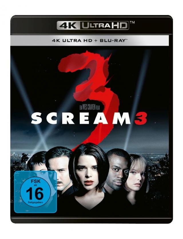 Scream 3, 1 4K UHD-Blu-ray + 1 Blu-ray