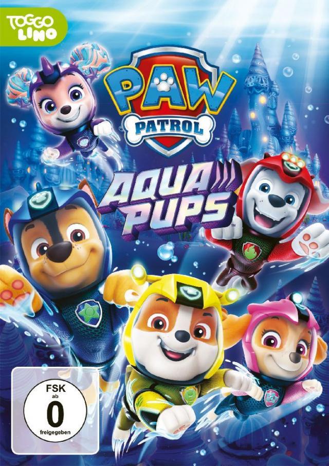 Paw Patrol: Aqua Pups, 1 DVD