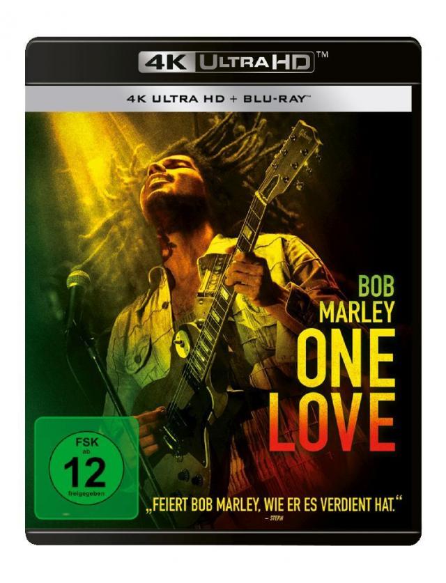 Bob Marley: One Love, 1 4K UHD-Blu-ray + 1 Blu-ray