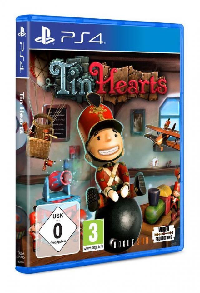 Tin Hearts, 1 PS4-Blu-ray Disc