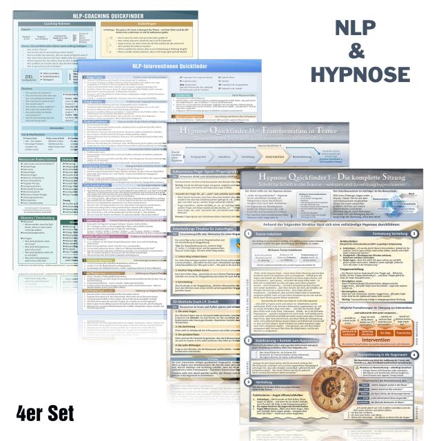[4er-Set] Das NLP & Hypnose Lern- und Weiterbildungs-Set (2024)