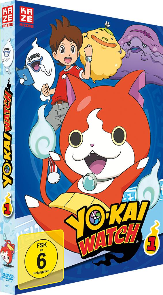 Yo-kai Watch DVD Box 1 (Episoden 1-13) (2 DVD's)